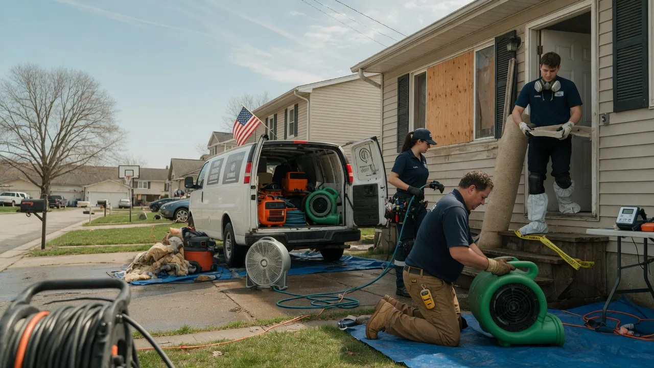 Water Damage Restoration in Caney, KS near me